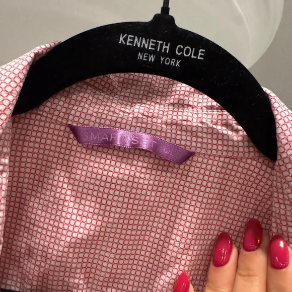 Pink button up tee - Picture 3 of 3